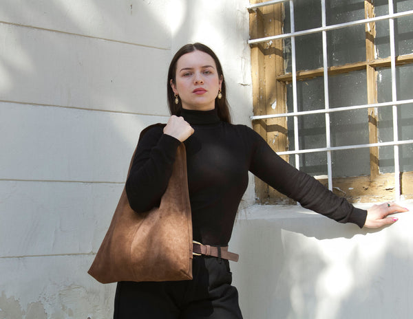 NUEVA! // Cartera Niebla Chocolate