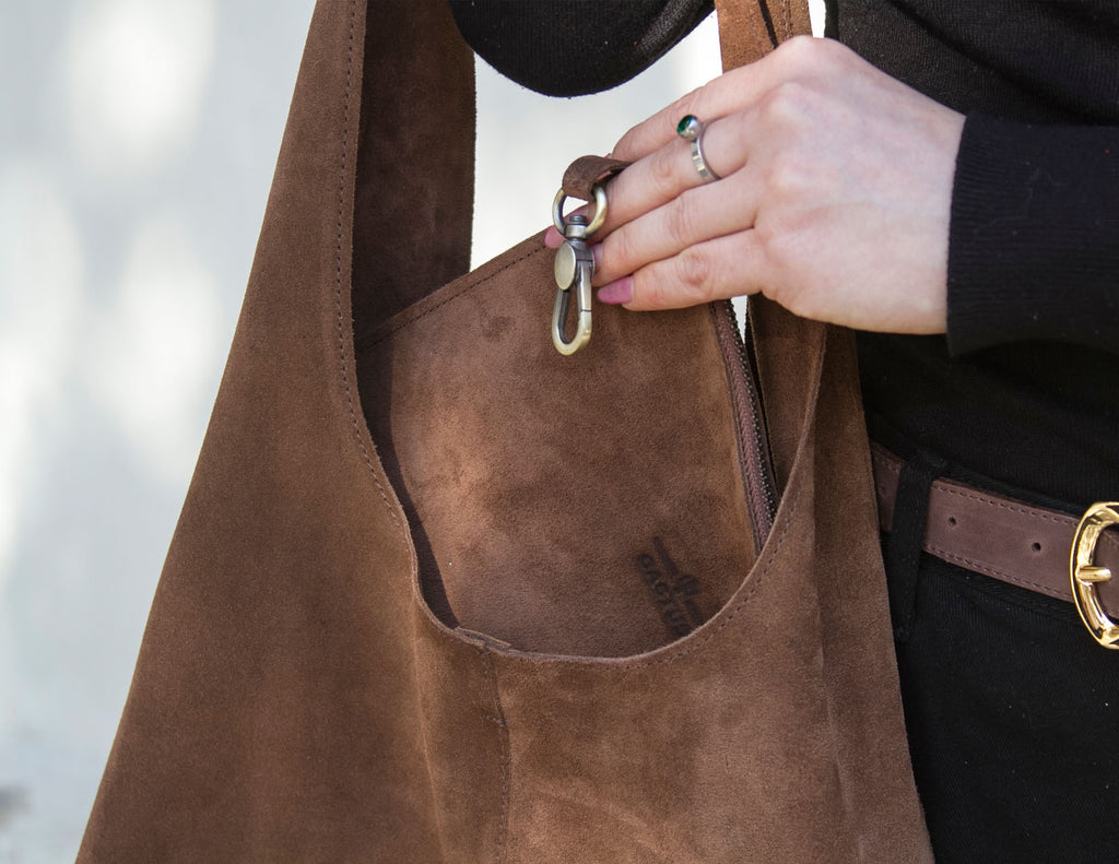 NUEVA! // Cartera Niebla Chocolate