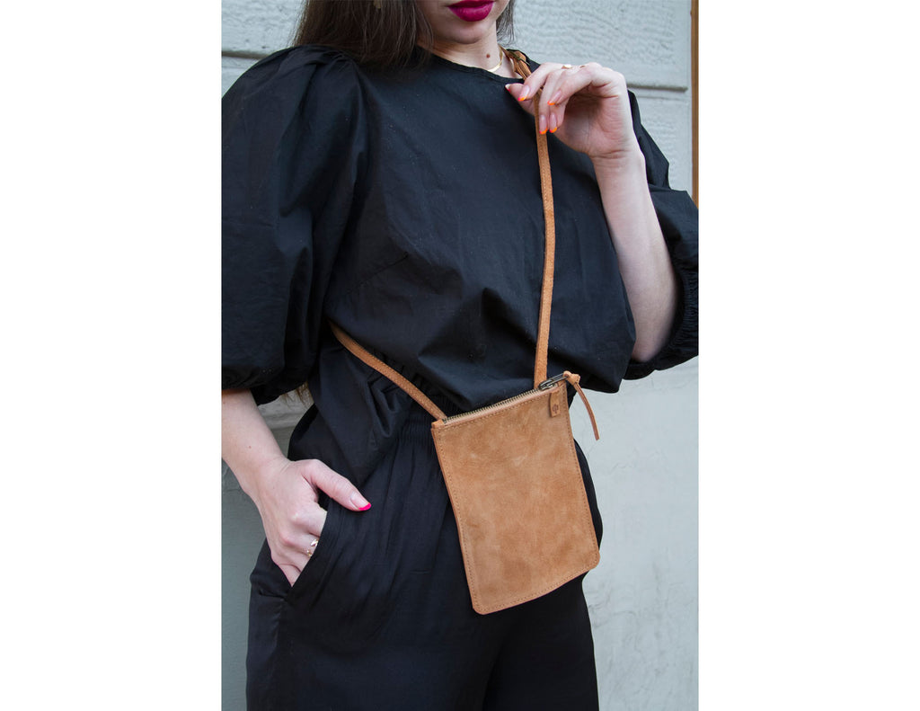 NUEVA! // Cartera Copao Caramelo