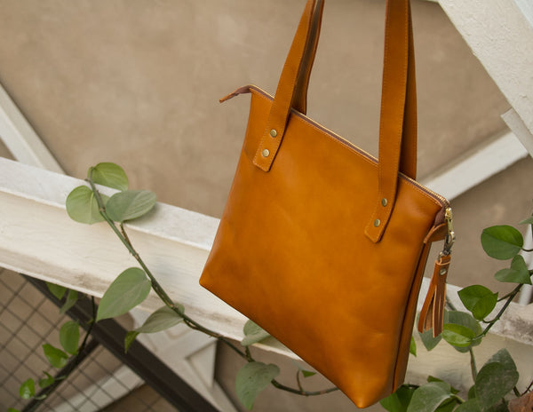 Cartera Nopal Caramelo