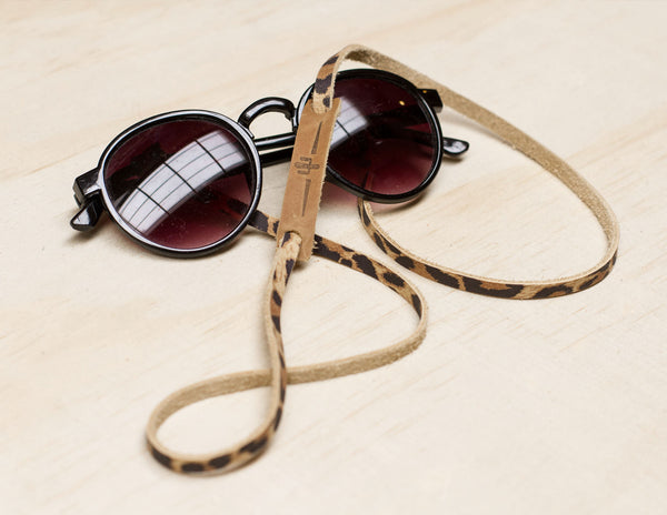 Strap para lentes estampado leopardo