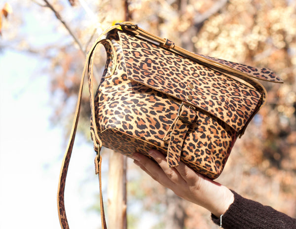 Cartera Putre estampado animal print